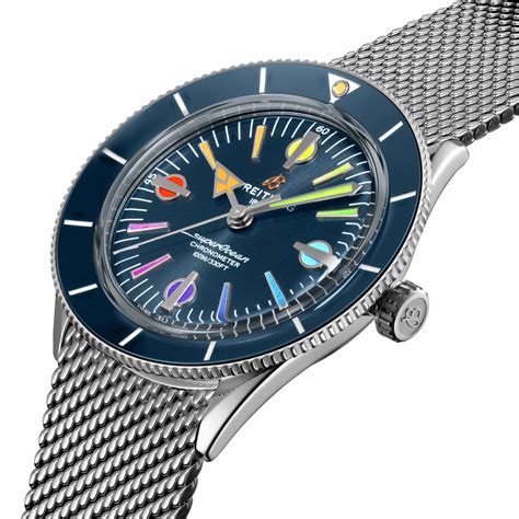 breitling rainbow limited edition|breitling superocean heritage 42 blue.